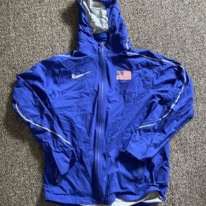 Nike Team USA Running Rain Jacket Men’s Medium